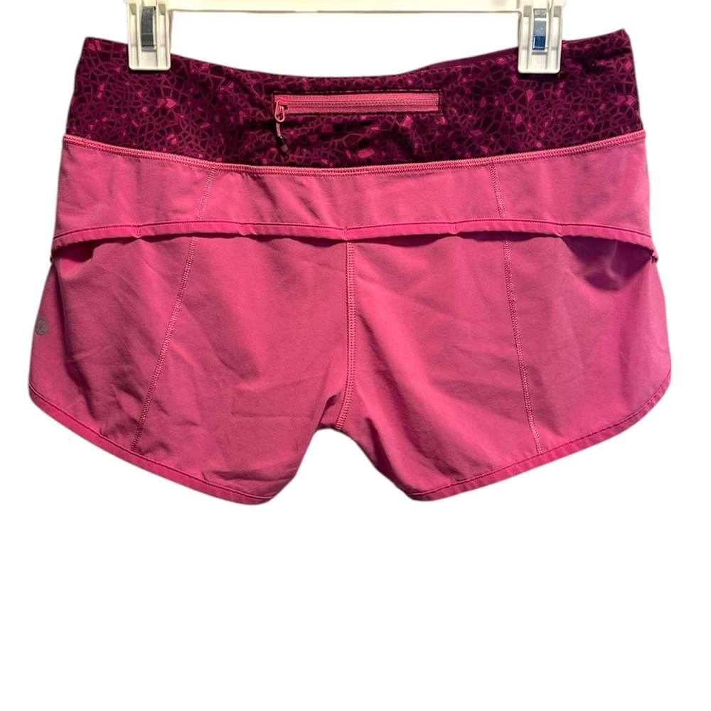 LULULEMON PINK SHORTS SZ 6 - Picture 4 of 6